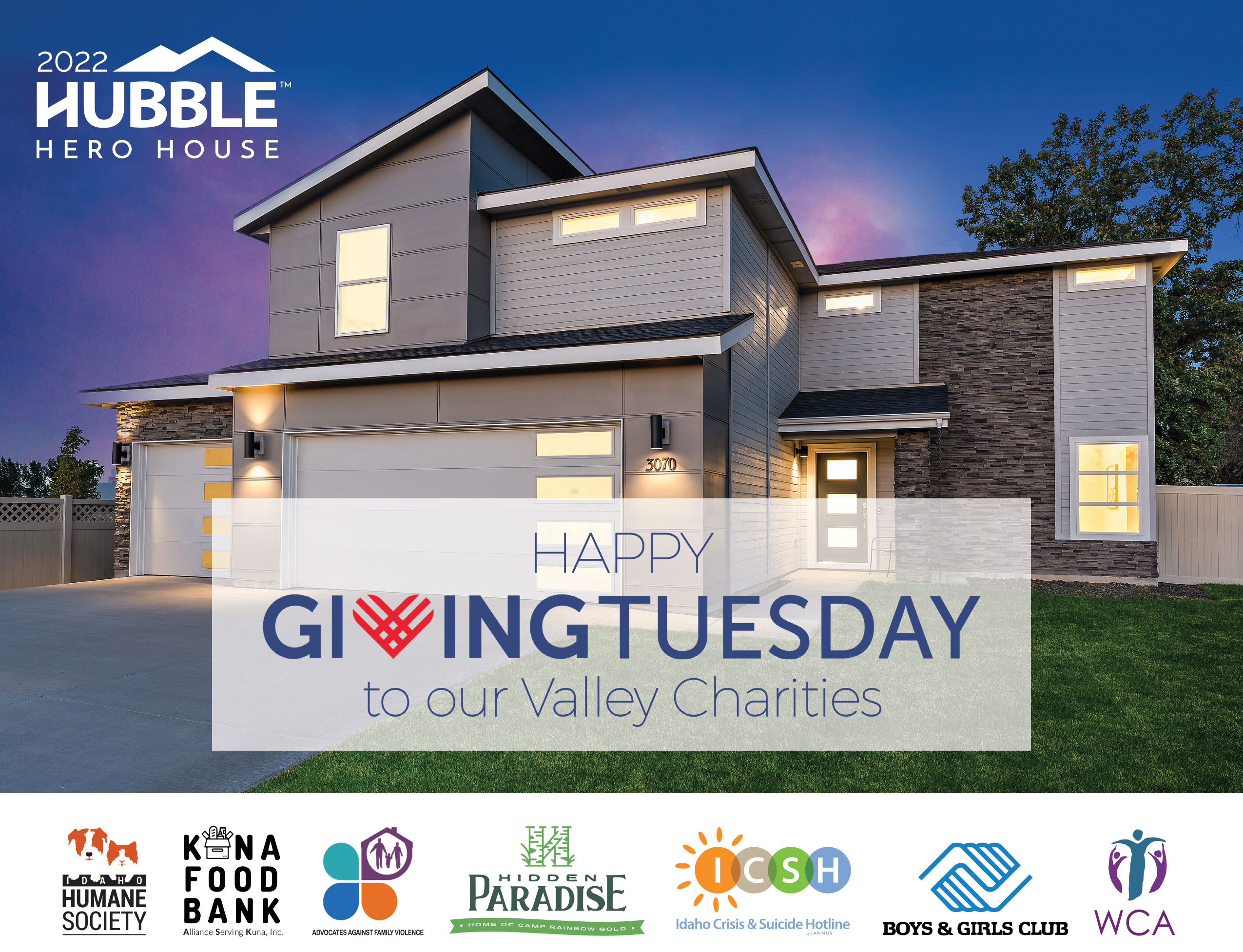 Hubble Homes donates over 500,000 to local charities on Giving Tuesday