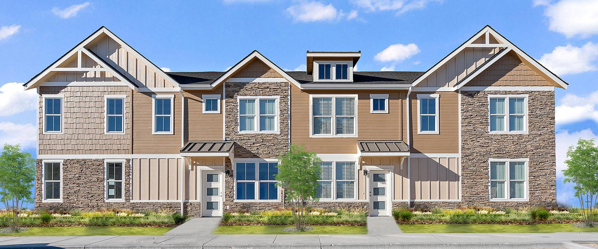Charlesworth Townhomes Meridian Idaho New Homes