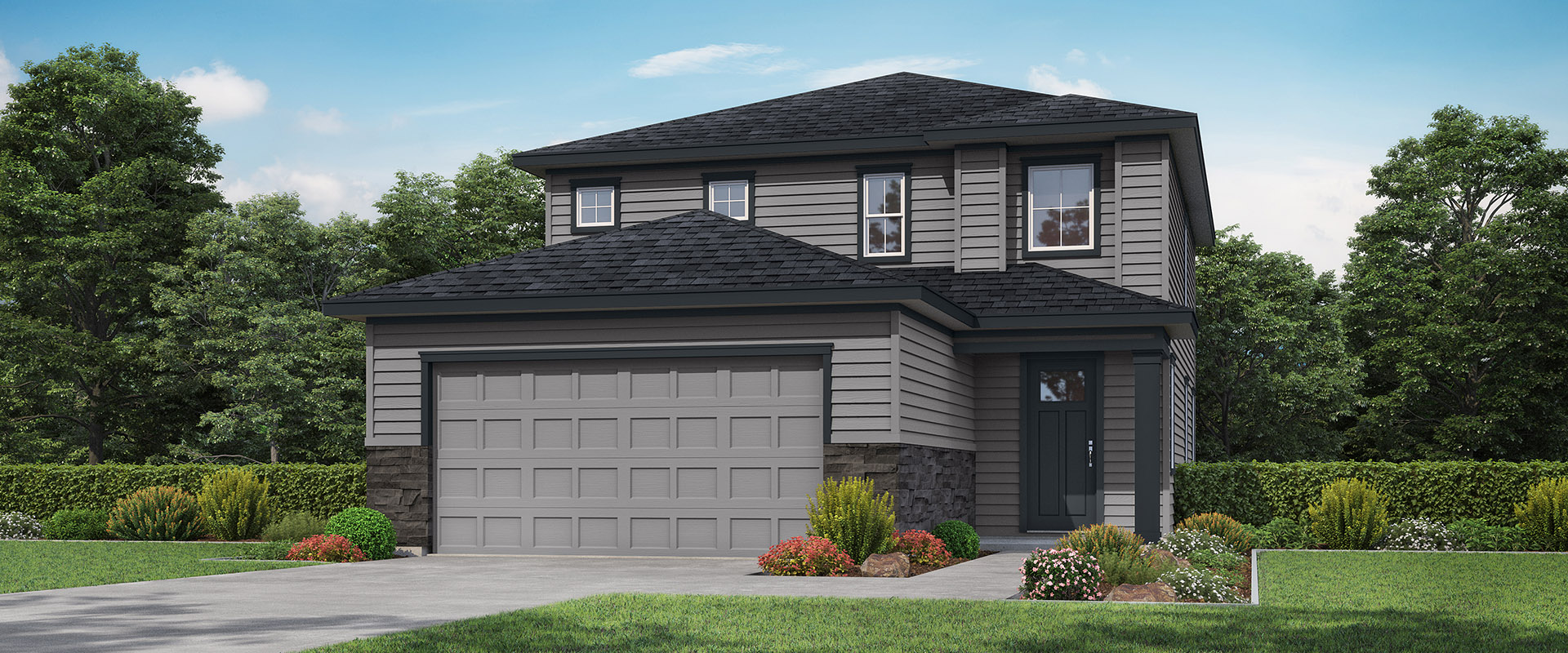 Phoenix a 3 bedroom 2.5 bath home in Canyons at Prescott Ridge. A New