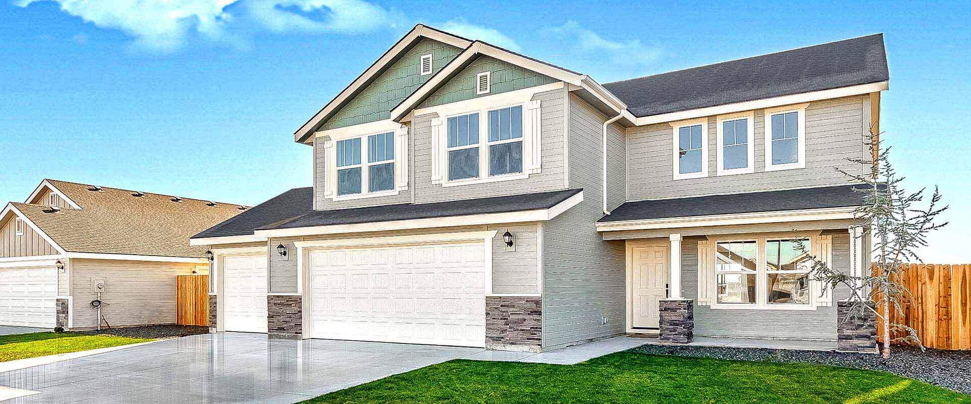 Trinity 2Story Floor Plan New Home in Idaho Hubble Homes Hubble