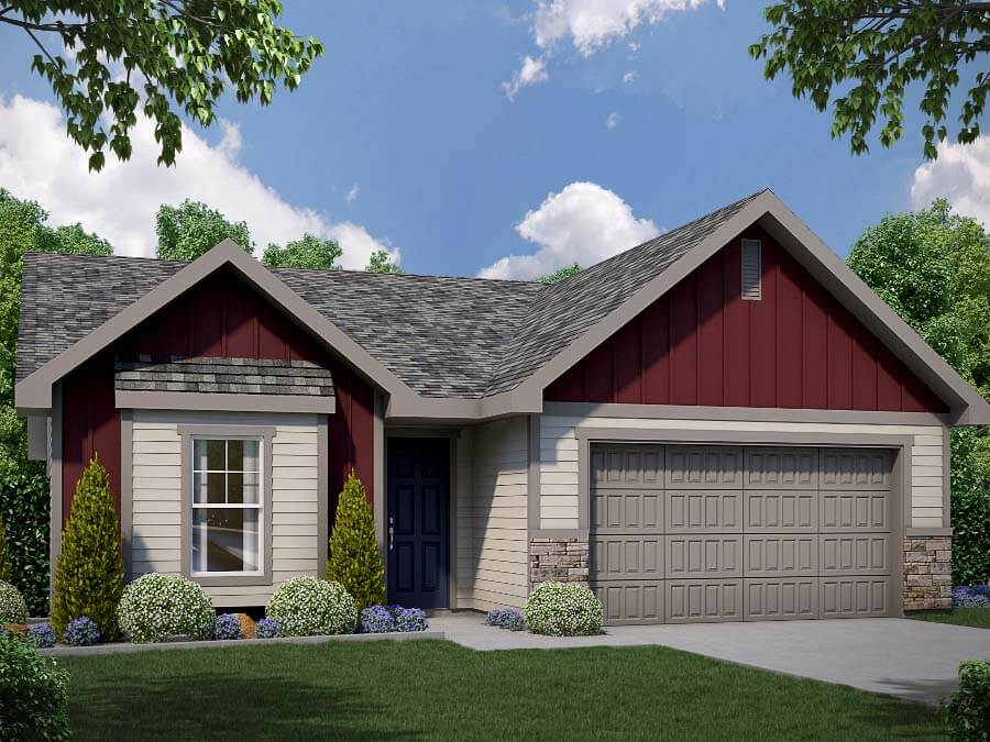 Birch New Home Plan in Idaho Hubble Homes