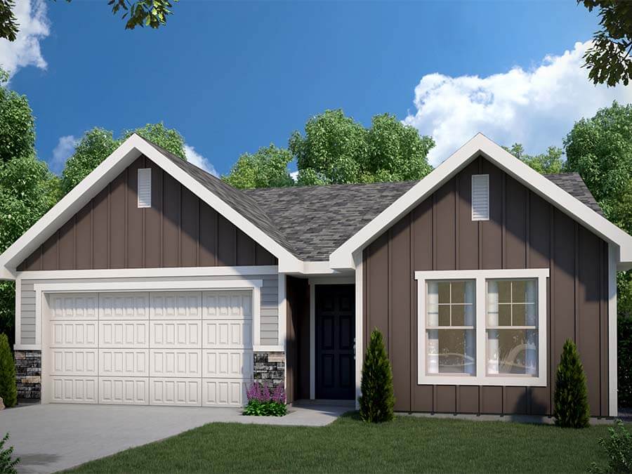 Crestwood New Ranch Home Plans in Idaho Hubble Homes Hubble Homes