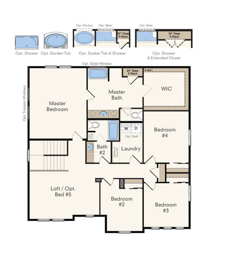 New 2Story House Plans in Idaho Hubble Homes